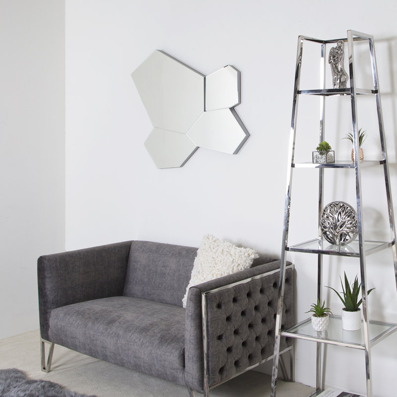 Bismuth Flat Wall Mirror