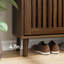 Armoire de rangement pour chaussures 20 paires avec 2 tiroirs rabattables