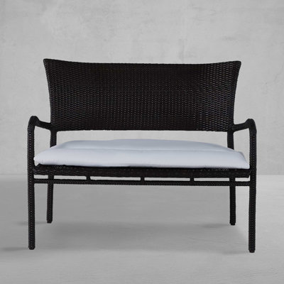 Skye Wicker Garden Bench