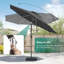 Parasol de patio 9 pi avec cadre en métal robuste à 8 nervures-1784794962