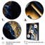 «Abstract Geode Geometric Blue IV», reproduction sur toile-86806814-86806807