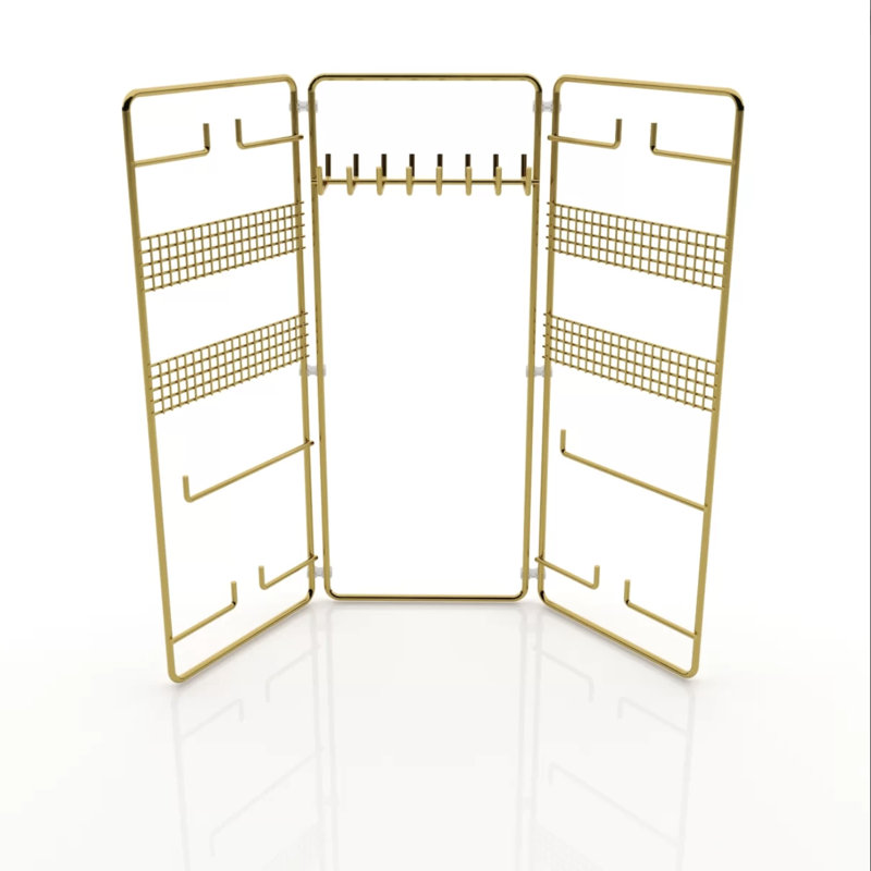 Metal Jewellery Stand, Gold