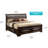 East Bay Solid Wood and Upholstered Storage Sleigh Bed-17534565-17534564