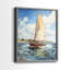 NAUTICAL Series CCDXL III - Impression encadrée de qualité supérieure - Prêt à être accroché - Aucun clou requis-1205843488-1205843498