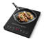 Plaque de cuisson à induction Amzchef 1800w avec 20 niveaux de puissance et de température, bobine de 5,9 po, minuterie, brûleur de comptoir à faible bruit