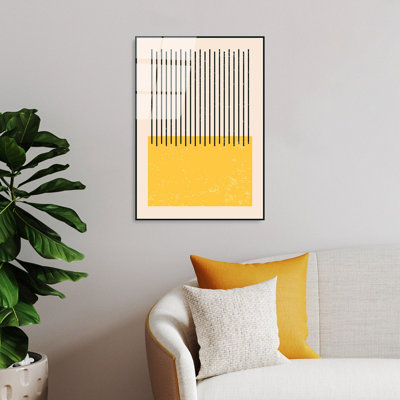 Superbe peinture décorative en verre trempé de 17,7 po x 25,6 po | 100% verre trempé, épaisseur: 0,16 pouce | Imprimé de surface arrière résistant à la décoloration, couleurs vives, parfait pour la décoration intérieure et les amateurs d'art