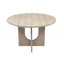 Table de salle à manger moderne 5PCS avec 4 chaises rembourrées