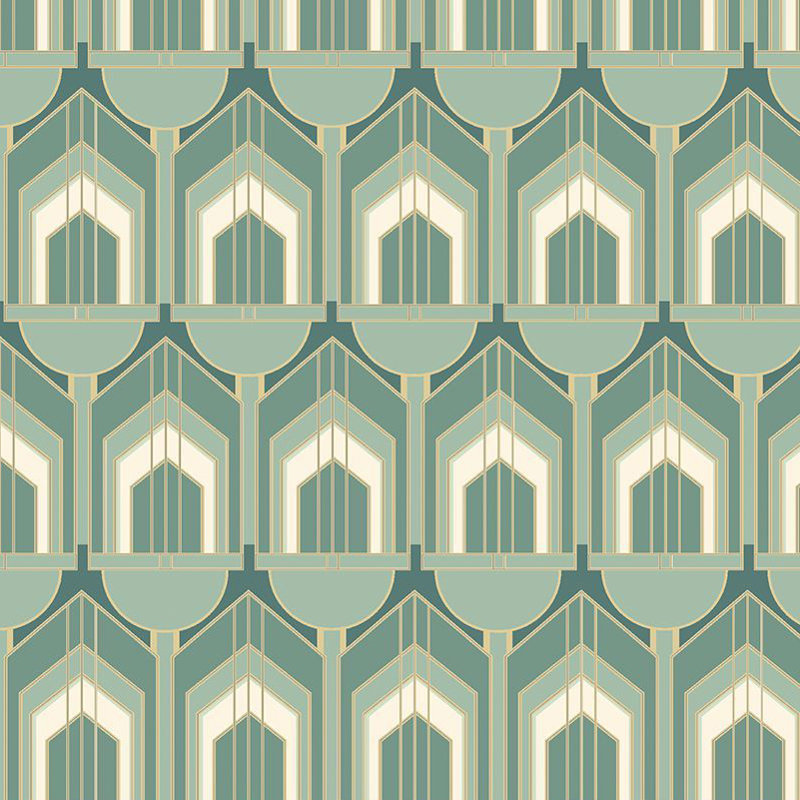 10m x 50cm Matte Wallpaper Roll, Green