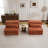 Boneless Modular Sectional Sofa (Orange)-1598852575