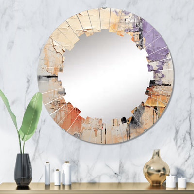 Gabo - Miroir mural rond moderne
