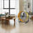 24 in. Yellow 3-Speed High Velocity Metal Drum Fan Circulation