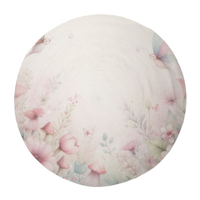 Tapis tressé Fantasy Garden
