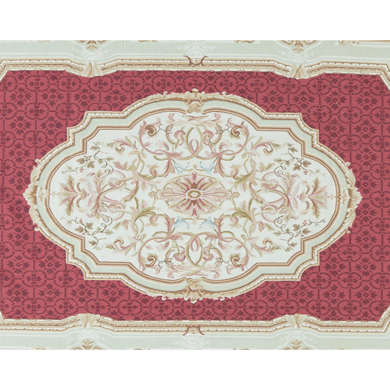 Aubusson Renaissance Wool Oriental Area Rug
