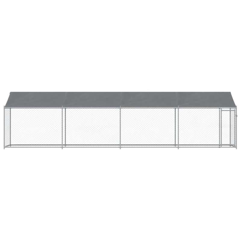 Alexy 200cm H Metal Yard Kennel, 200cm H x 800cm W x 200cm D