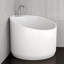 Nova 44.9'' L Soaking Bathtub-1845431421