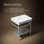 Lavabo de salle de bain console rectangulaire de 30 po Claude by Studio McGee-128974359-128974362