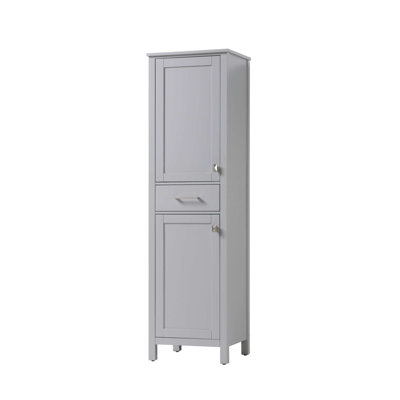 20 inch Bath Storage Cabinet in Grey