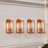 Black Rectangular Double-Bulb Outdoor Wall Light-1957352953-1955256283