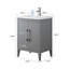 Meuble-lavabo simple 24 po avec plateau en céramique Chambery-94426579-94564323-119156864