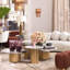 Side Table Shapiro Black Marble - Top-760121871