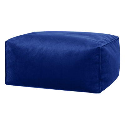 Mattox Velvet Pouf