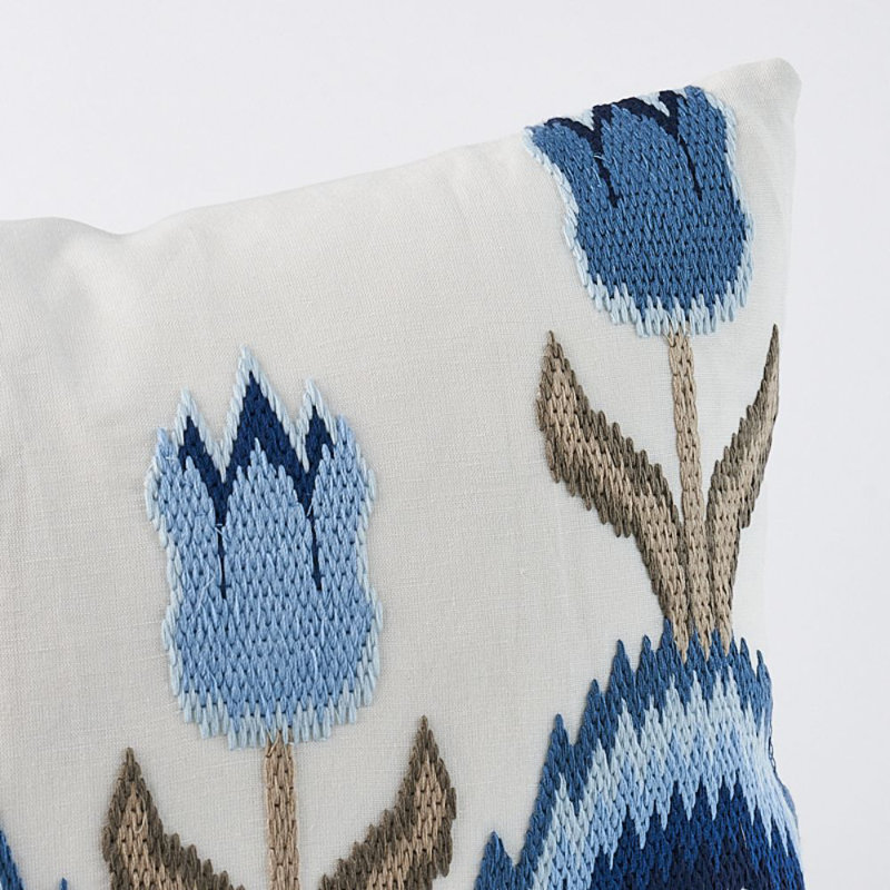 Tulip Flamestitch Pillow