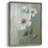 White Fancy II Framed Print - Solid Wood 48985-216785687