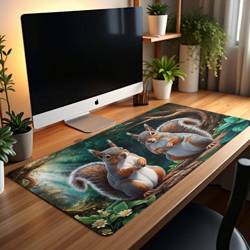 Polyester Desk Pad, 31.5x15.5