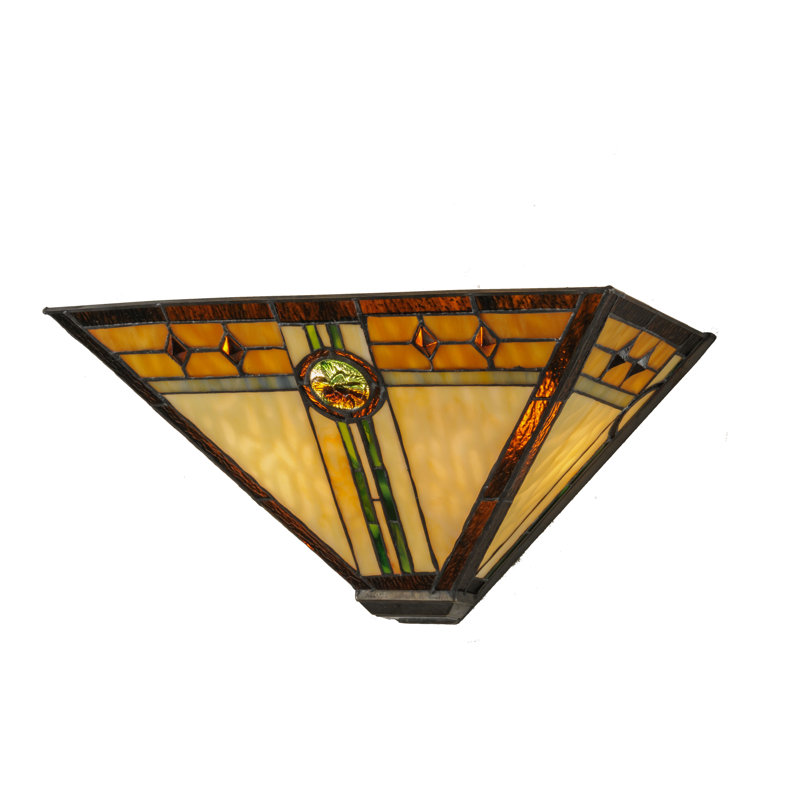 Meyda Tiffany & Stained Glass 2 - Light Flush Mounted Sconce