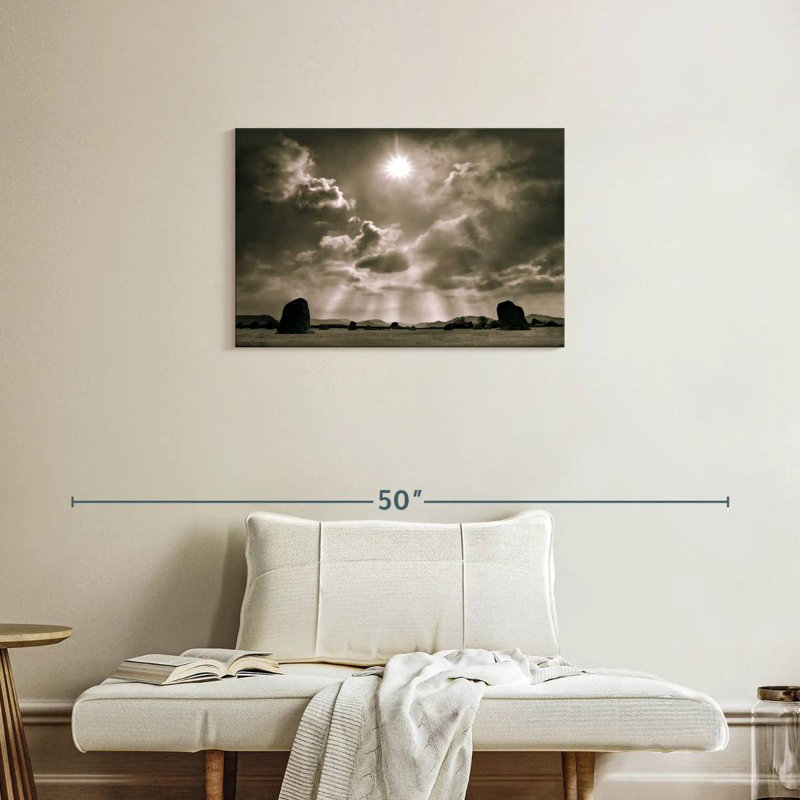 Alvord Rays Over The Range, 20" H x 30" W