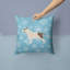 Coussin intérieur/extérieur en flocons d’hiver-32011341