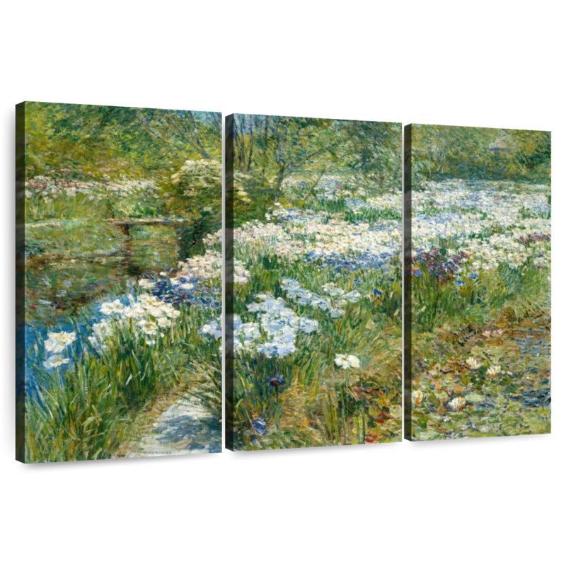 Alvord The Water Garden, 42" H x 65" W