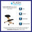 Mobile Wooden Ergonomic Kneeling Office Chair-1659312961