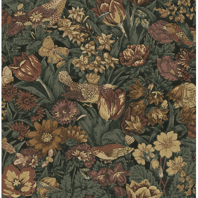 Peel & Stick Floral Roll