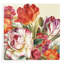 «Garden View Tossed-Florals» par Lisa Audit, art mural en verre acrylique-2070128598