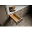 Tiroir à couverts en érable massif 10-1 / 4 "X 19-1 / 2" avec détails noirs Craftsman-130481571