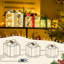  Set of 3 Christmas Lighted Gift Boxes, 60 LED Light up Present Boxes, 8 Modes Christmas Parcels Lights with Bow for Party, Home, Tree Decoration-819080579
