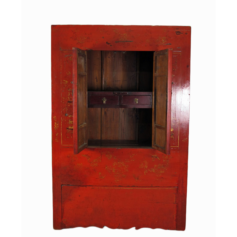 2 - Door Solid Wood Armoire