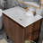 30" Bathroom Vanity with Ceramic Sink-313583528