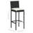 Rectangular 6 - Person Bar Height Dining Set with Cushions-195485600-195497056-195497062