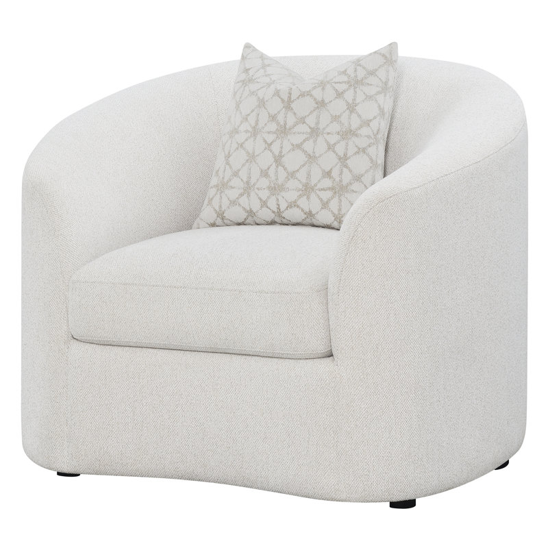 Chaise rembourrée Rory Latte