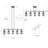 Baconton 45.3" W 5-Light Dimmable Linear Pendant with Crystal Accents