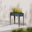 Jardinière surélevée en métal galvanisé Herstera anthracite-56557168