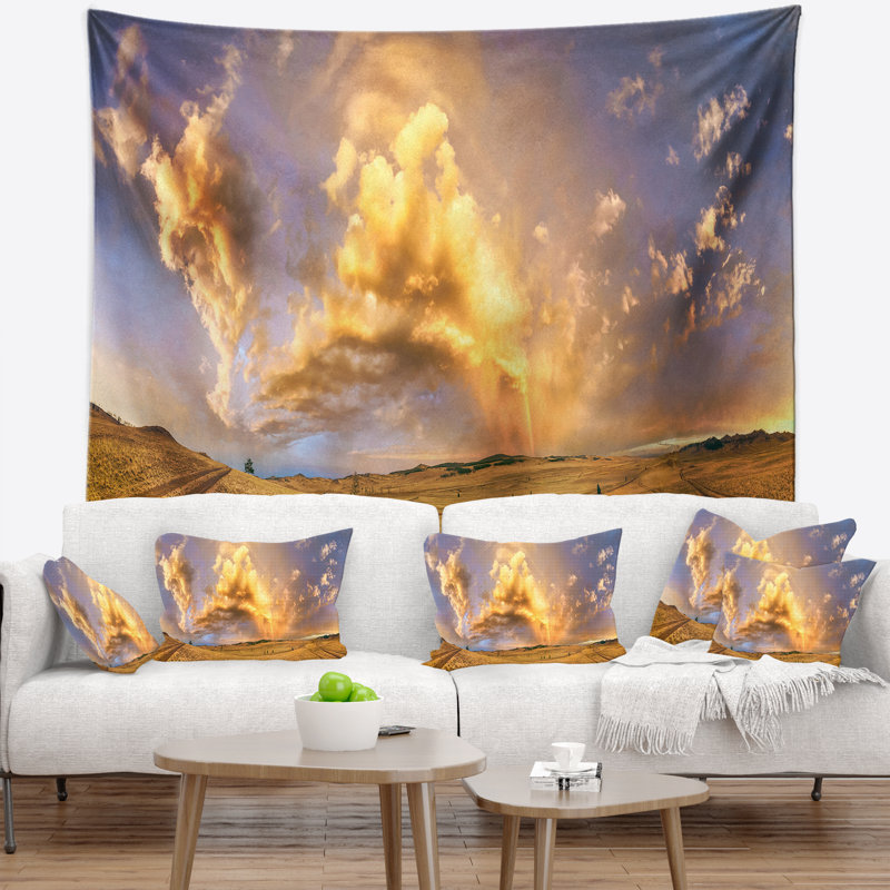 Polyester Tapestry, 50" H x 60" W