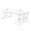 Bureau rectangulaire en bois massif brun clair-1179933556