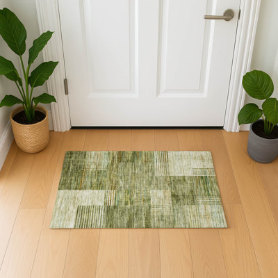 Premium Machine Washable Mayfield AMF2149 geometric Rug