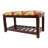 Wool Upholstered Storage Bench-1679275225-1679275224