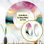 Pressoir abstrait Geode Marble Waves Pink III - miroir mural décoratif moderne-993389791