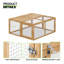 Cage à poulailler pliable en bois Leithow-873793490