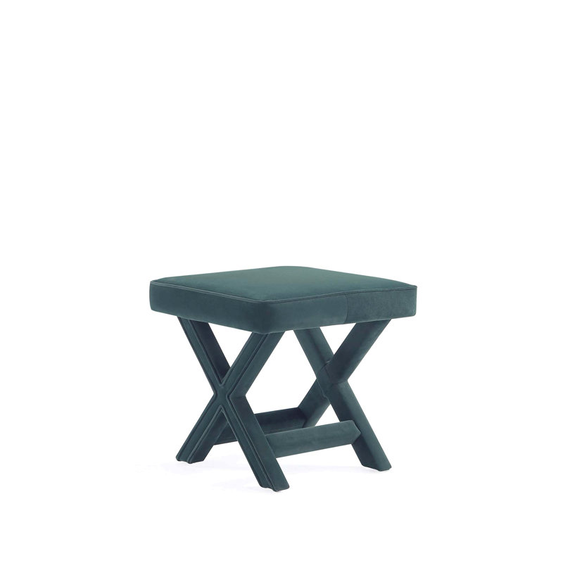 Banc d'appoint Mid-Century moderne pour la maison, Vert